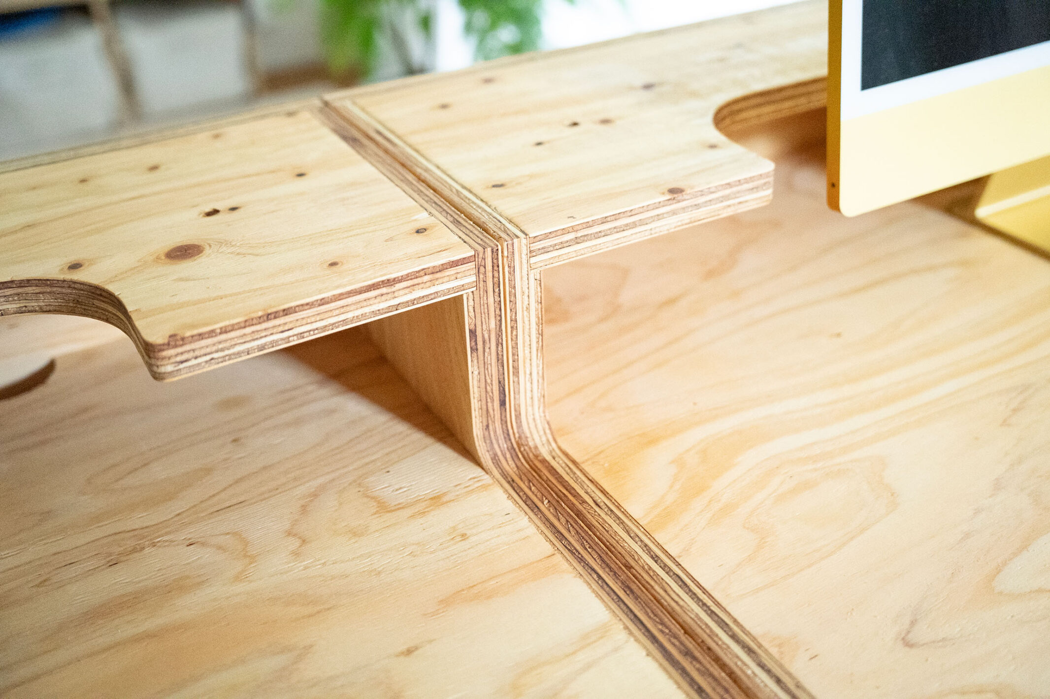 岡嶋邸 特注デスク